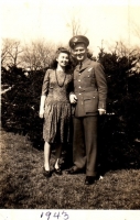 Bernard McGouran with Johanna O'Callaghan 1943