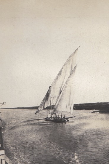 H.M.S Petersfield Tour - Suez Canal Oct 22 1922.