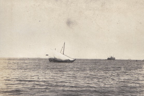 H.M.S Petersfield Tour - Suez Canal Oct 22 1922