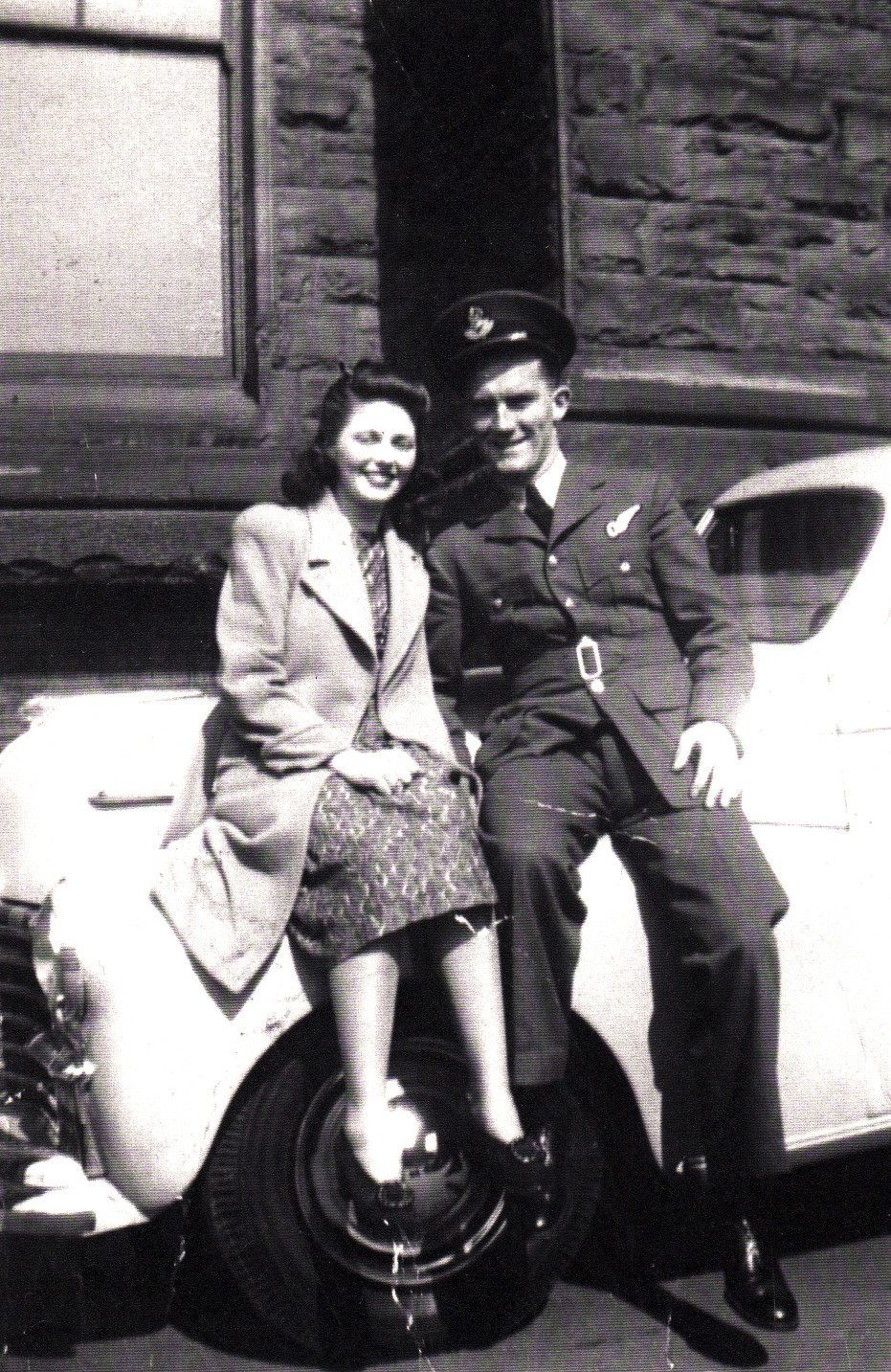 Bernard McGouran with Johanna O'Callaghan 1943