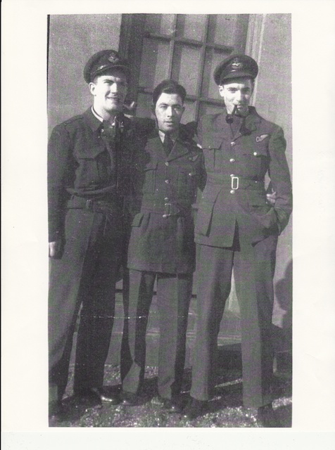 Bernard McGouran with Johnny Foster and Harry Billingsley